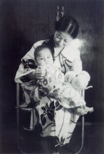 Children of the Revolution Fusako Shigenobu with baby May thumb
